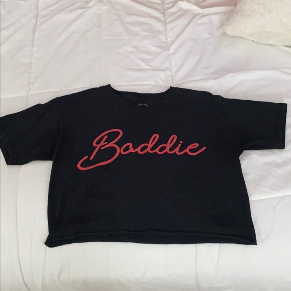 Baddie crop t-shirt size M